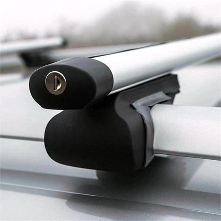 Summit Aluminium Roof Bars for Volkswagen CADDY ALLTRACK Box, 2015 Onwards, With Raised Roof Rails