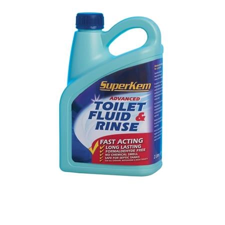 Superkem Advanced Toilet Fluid & Rinse   2 litre