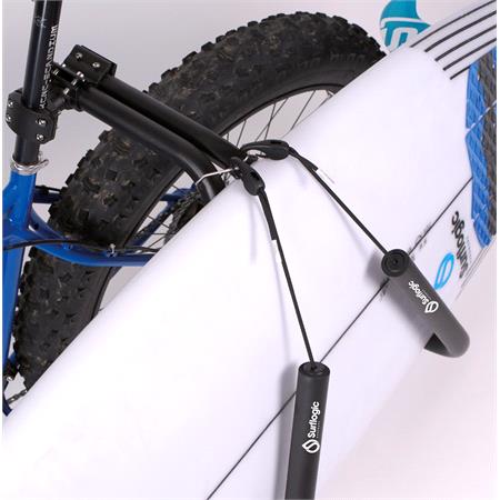 Surflogic Adjustable Padded Surfboard Bike Rack