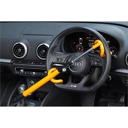 Double Hook Steering Wheel Lock