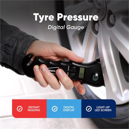 5 in 1 Digital Tyre Pressure Gauge