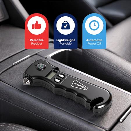 5 in 1 Digital Tyre Pressure Gauge