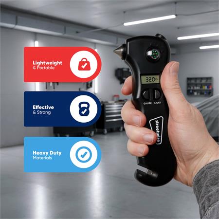 5 in 1 Digital Tyre Pressure Gauge