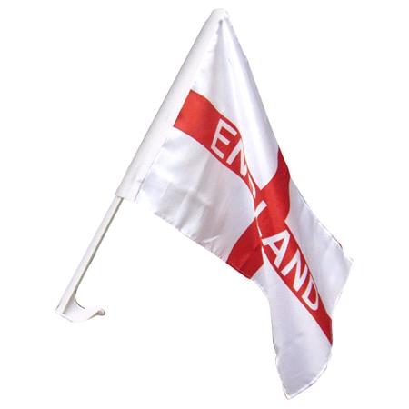England Car Flag 12 x 18