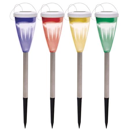 Multi Function Colour Changing Perimeter Stake Lights (4)