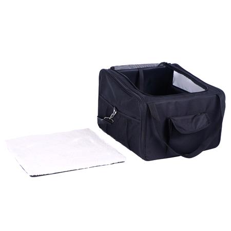 Deluxe Foldable Small Dog Car Carrier