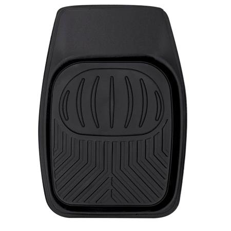 All Terrain Universal Rubber Tray Style Car Mat   Black