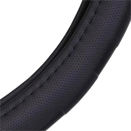 Steering Wheel Cover   Chunky Sports Grip   Black