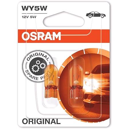 Osram Original WY5W 24V Amber Truck Bulb   Twin Pack