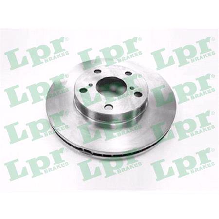 LPR Front Axle Brake Discs (Pair)   Diameter: 275mm