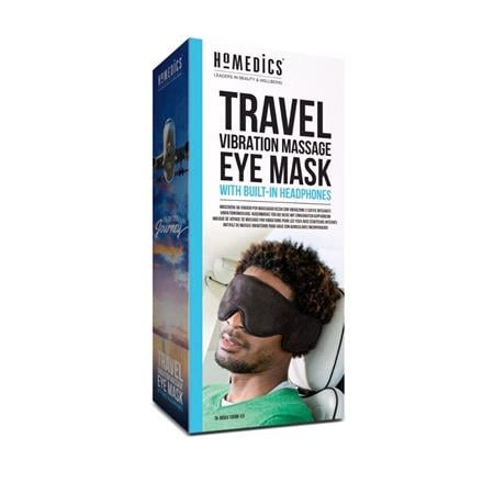 HoMedics Massaging Eye Mask with Built In Headphones