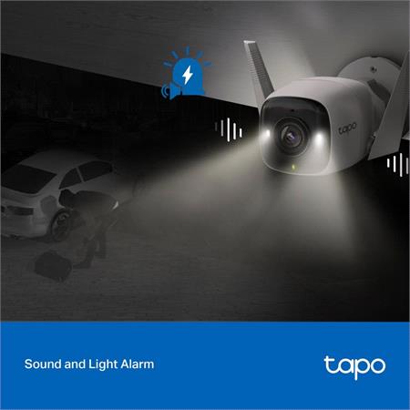 Tp Link Tapo C320 Smart Pan/Tilt AI Home Security WiFi Camera   2K QHD
