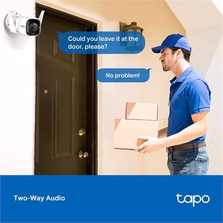 Tp Link Tapo C320 Smart Pan/Tilt AI Home Security WiFi Camera   2K QHD