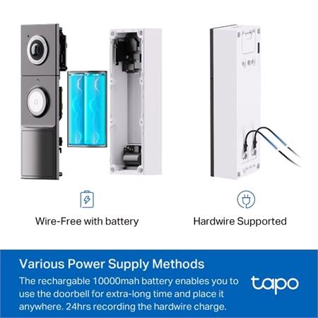 TP Link Smart Video Doorbell Camera Kit