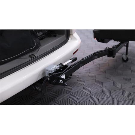 TowBox Camper Urban 330L Towbar Cargo Box (Long Model)   Black