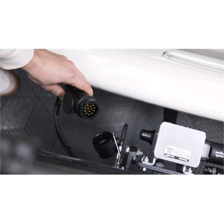 TowBox Camper Urban 330L Towbar Cargo Box (Long Model)   Black