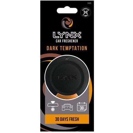 Lynx Dark Temptation   3D Hanging Air Freshener