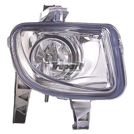 Right Front Fog Lamp (With Chrome Bezel) for Fiat GRANDE PUNTO 2006 on