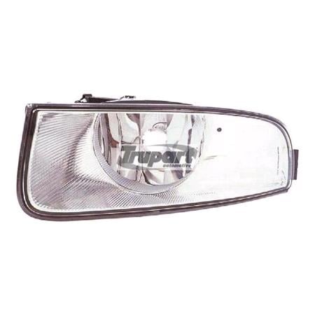 Left Front Fog Lamp (Halogen, Takes H8 Bulb) for Skoda SUPERB 2008 2009