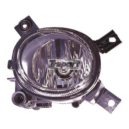 Left Front Fog Lamp (Takes H11 Bulb, Supplied Without Bulb) for Audi A3 3 Door 2005 2007