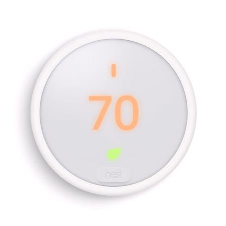 Google Nest Thermostat E   White           