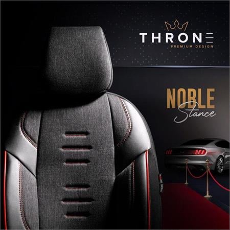 Premium Linen Car Seat Covers THRONE SERIES   Black For Lexus NX 2014 2020