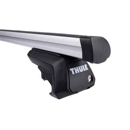 Thule ProBar Evo Roof Bars for Volvo V40 Estate, 5 door, 1995 2004, With Raised Roof Rails