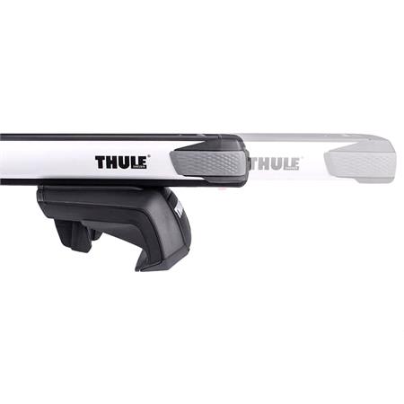 Thule SlideBar Roof Bars for Fiat DOBLO MPV, 5 door, 2001 2010, With Raised Roof Rails