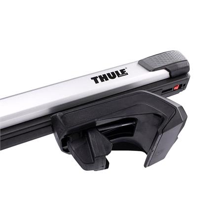 Thule SlideBar Roof Bars for Subaru FORESTER SUV, 5 door, 2013 2018, With Raised Roof Rails