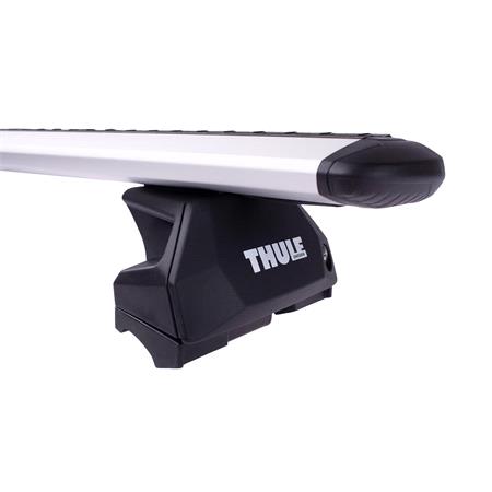 Thule Wingbar Evo Roof Bars for Audi Q5 SUV, 5 door, 2008 2017, with Solid Roof Rails