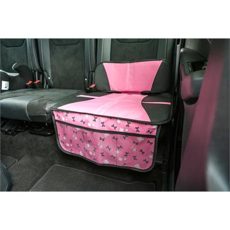 Car Seat Cover for Child Booster Seat with Storage Pockets