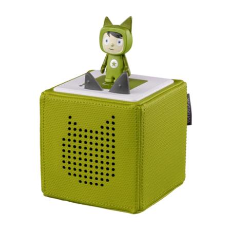 Tonies Toniebox Starter Set Audio Speaker for Kids   Green