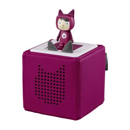 Tonies Toniebox Starter Set Audio Speaker for Kids   Purple