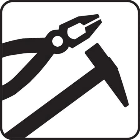 PLASTIC TOOL BOX 16"