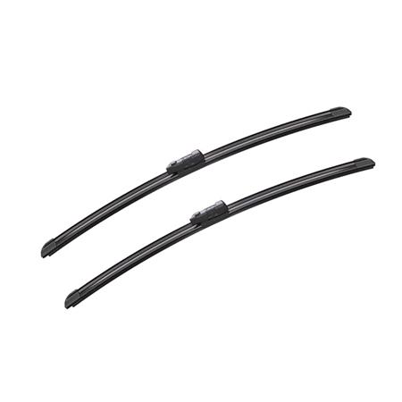 Bremen Vision Flat Wiper Blade Front Set (650 / 500mm   Top Lock Arm Connection) for Aston Martin DBS Coupe, 2007 2012