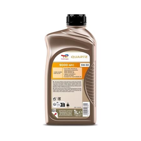 TOTAL Quartz 9000 NFC 5W30 A5/B5 Fully Synthetic Engine Oil   1 Litre