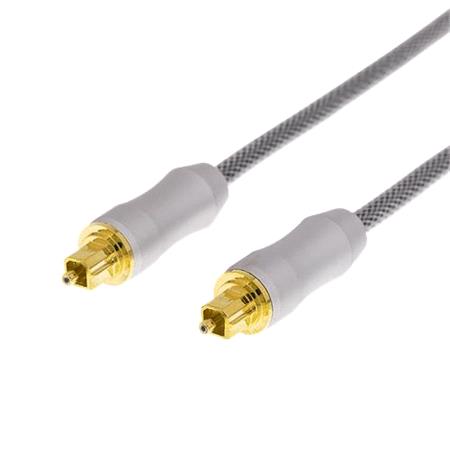Deltaco Toslink To Toslink Audio and Soundbar Cable   1m