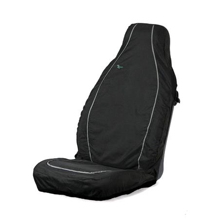 Town & Country Universal Sport Air Bag Compatible Van Front Seat Cover   Black
