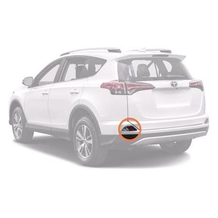 Left Rear Fog Lamp (In Bumper) for Toyota RAV 4 IV 2016 on