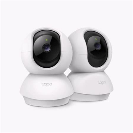 Tp Link Tapo C200P2 Pan Tilt Home Security Wi Fi Camera   2 Pack