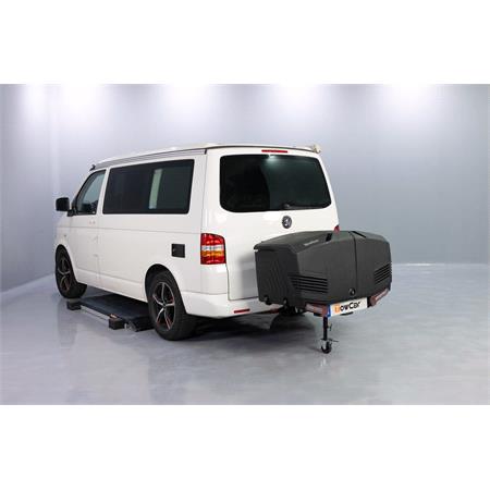TowBox V3 Camper Urban Towbar Cargo Box   400L   Black