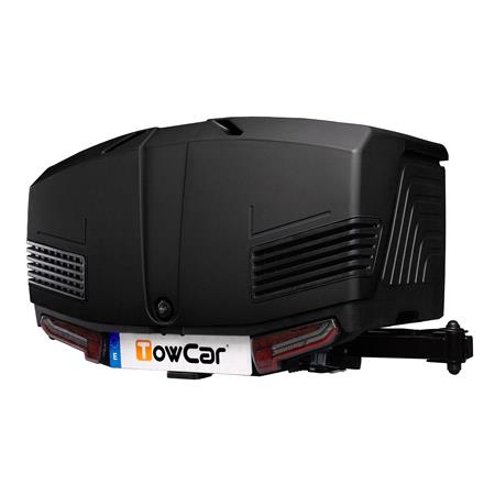 TowBox V3 Camper Urban Towbar Cargo Box   400L   Black