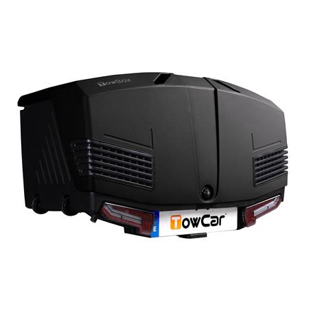 TowBox V3 Camper Urban Towbar Cargo Box   400L   Black