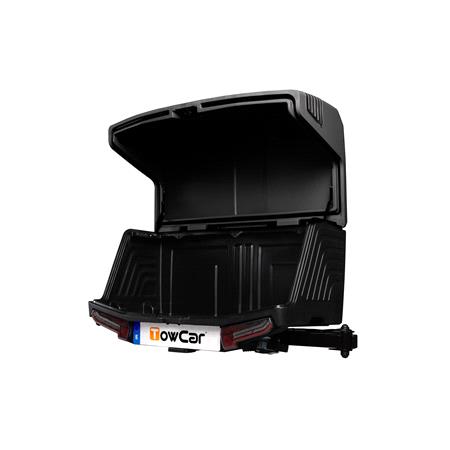 TowBox V3 Camper Urban Towbar Cargo Box   400L   Black