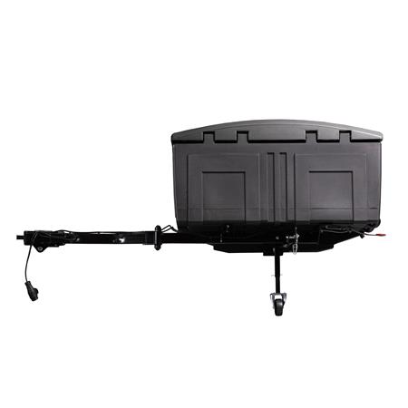 TowBox V3 Camper Urban Towbar Cargo Box   400L   Black