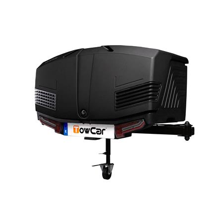 TowBox V3 Camper Urban Towbar Cargo Box   400L   Black