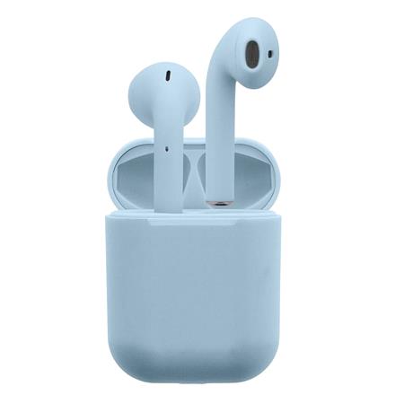 Streetz Blue True Wireless Ear Buds With 300mAh Charge Case