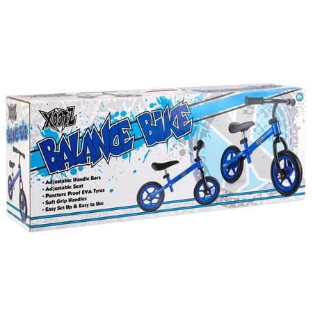 Xootz Kids Balance Bike   Blue