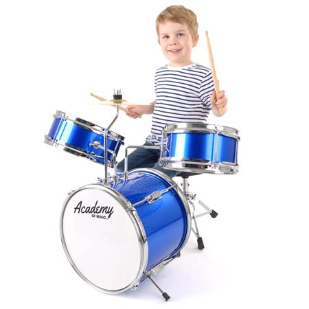 Toyrific Academy of Music 3 Piece Kids Drum Kit