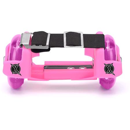 Xootz Heel Wheel Roller Skates with LED Lights   Pink